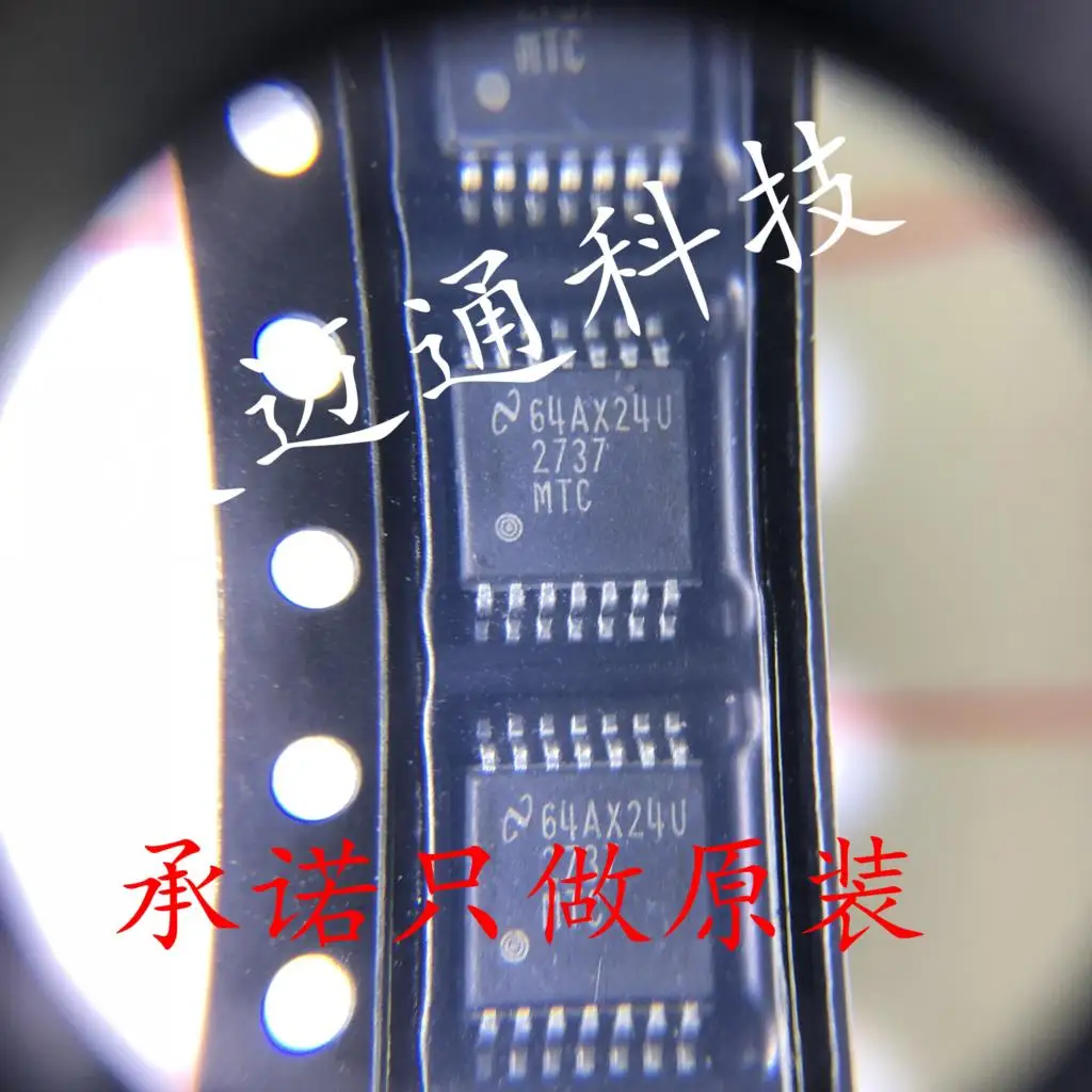 2PCS LM2737MTCX LM2737MTC LM2737 TSSOP14 DC-DC Controllo hip Prodotti Originali