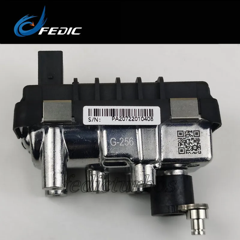 Turbo electronic actuator G-256 712120 6NW008412 750718 for Audi A8 4.0 TDI 202 Kw 275 HP W18 2004-2005