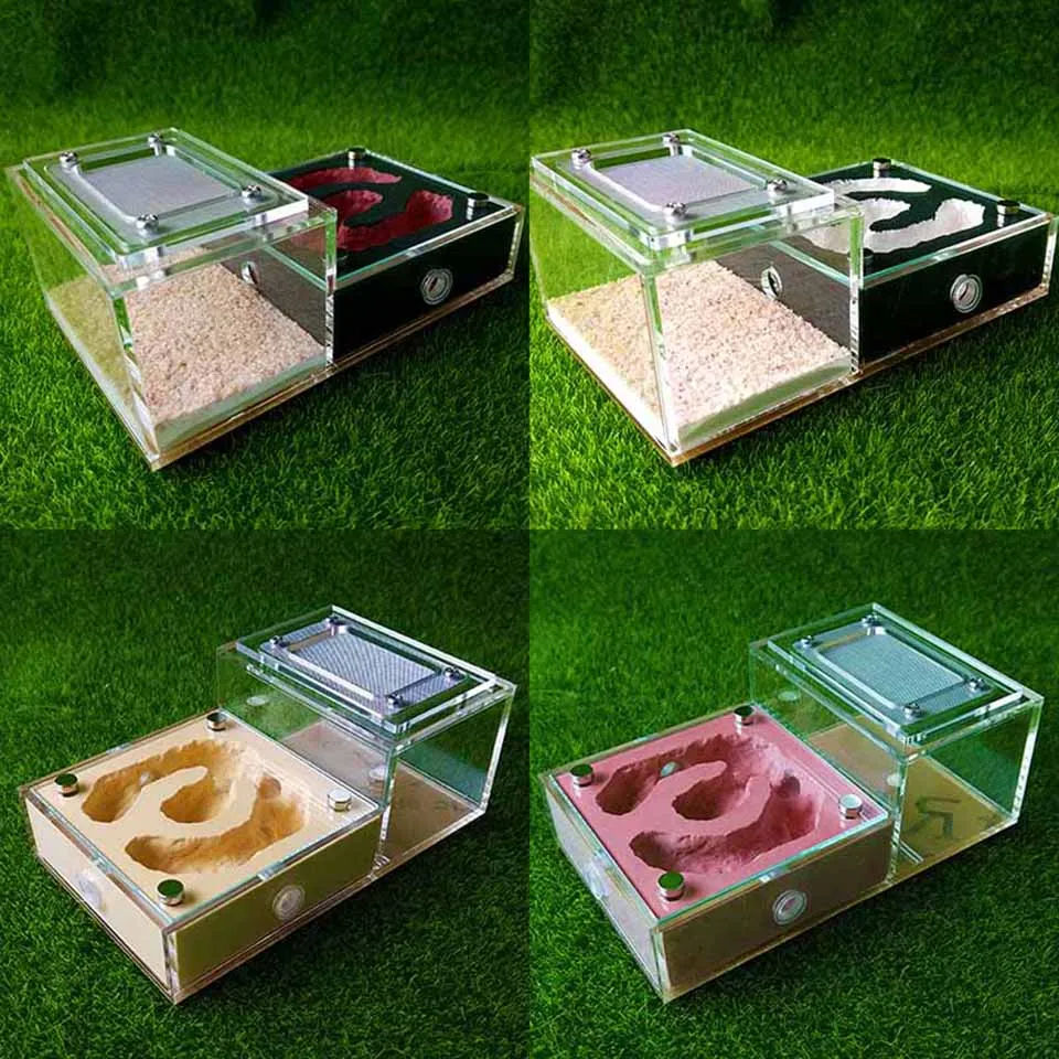 

Yellow Ant Nest Acrylic Ant Villa Workshop Insect Breeding Container Ants Farm House