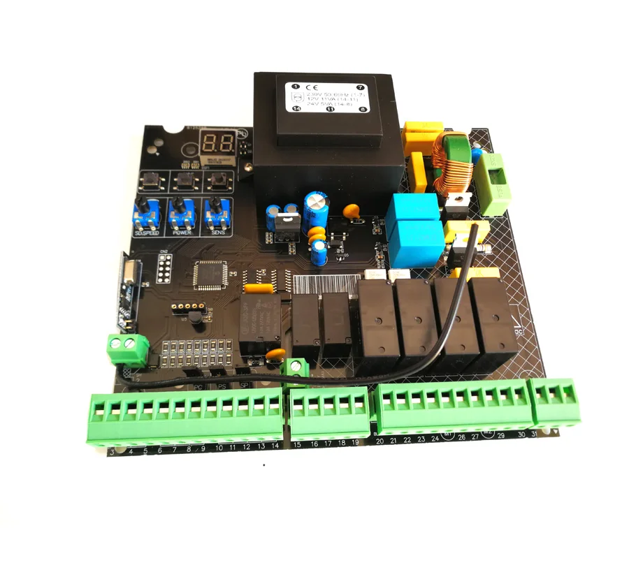 Electronic Card Motherboard Circuit Board for Dual Wing Automatic Swing Gate Opener Motor 220VAC