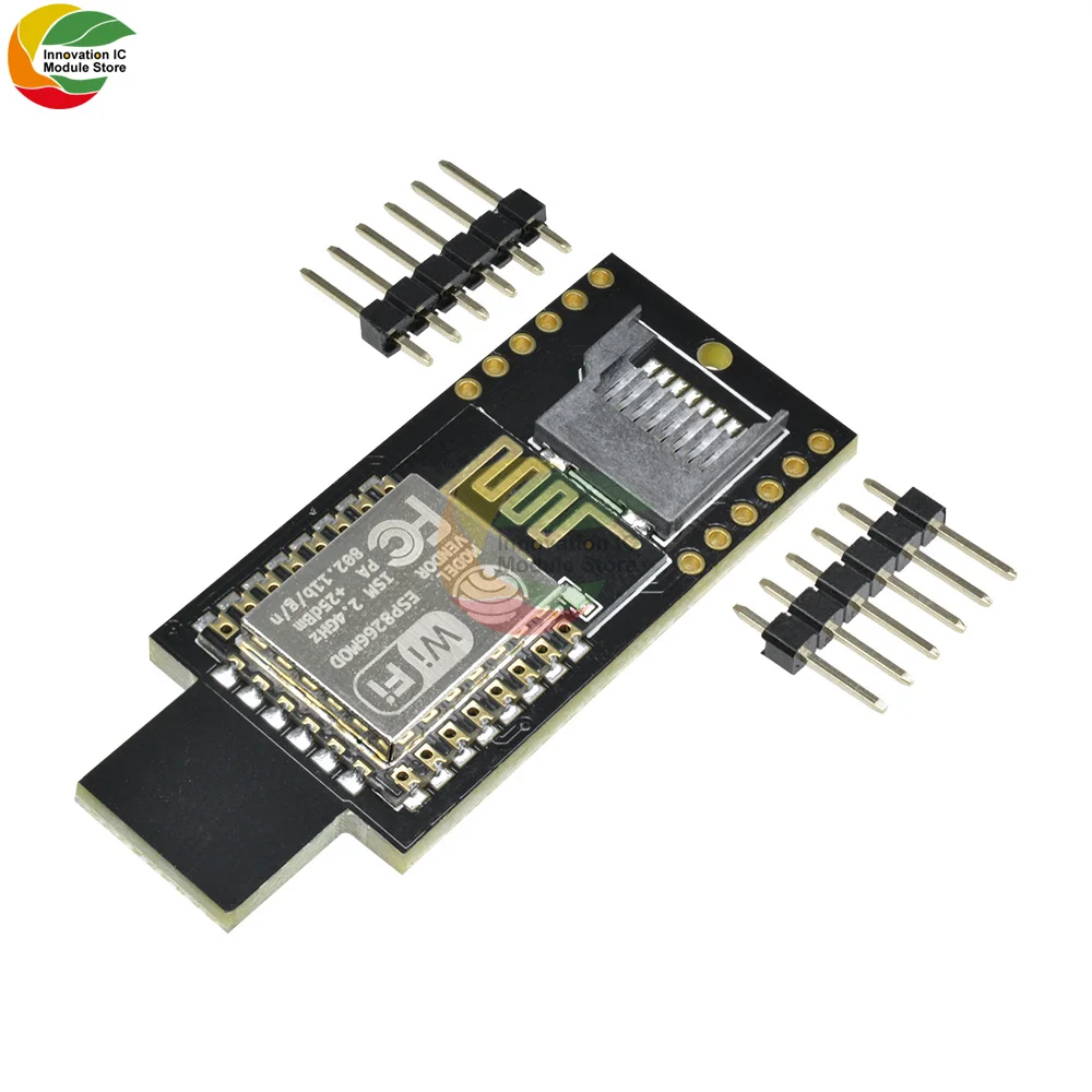 Ziqqucu Badusb ATMEGA32U4 ESP8266 ESP-12E Virtual Keyboard Module for Arduino Badusb TF Card Module With Memory Card Slot module