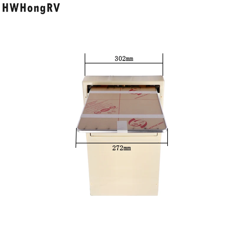 Commercial Vehicle Side Wall Table Electric Retractable Wall Hidden Table RV Automatic Side Table