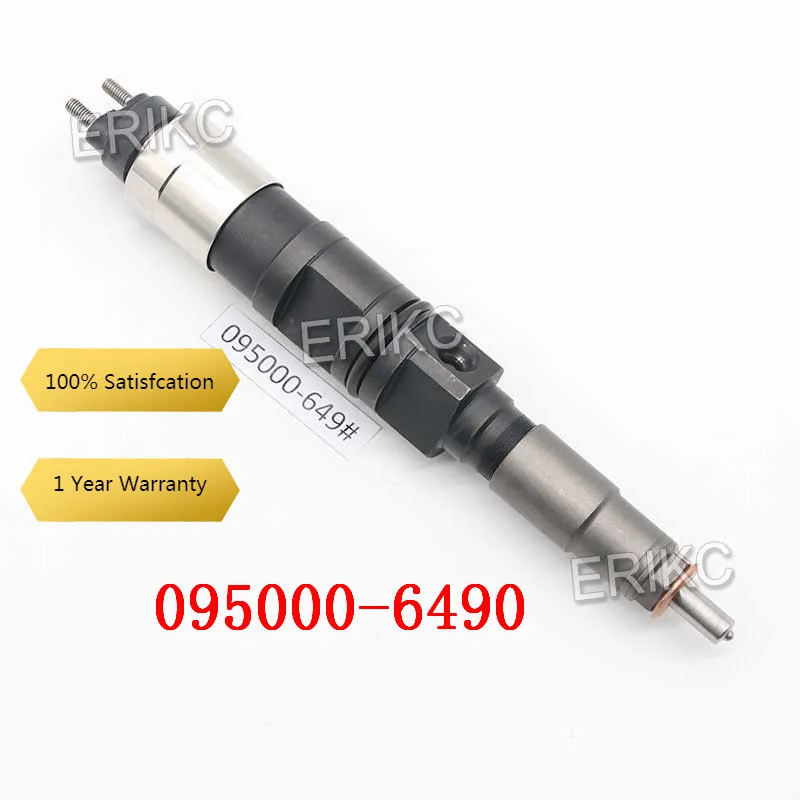 ERIKC 095000-6490 Common Rail Injector Profession 095000-6491 RE529118 RE524382 for Denso JOHN DEERE D7430 Engine 6068HL482