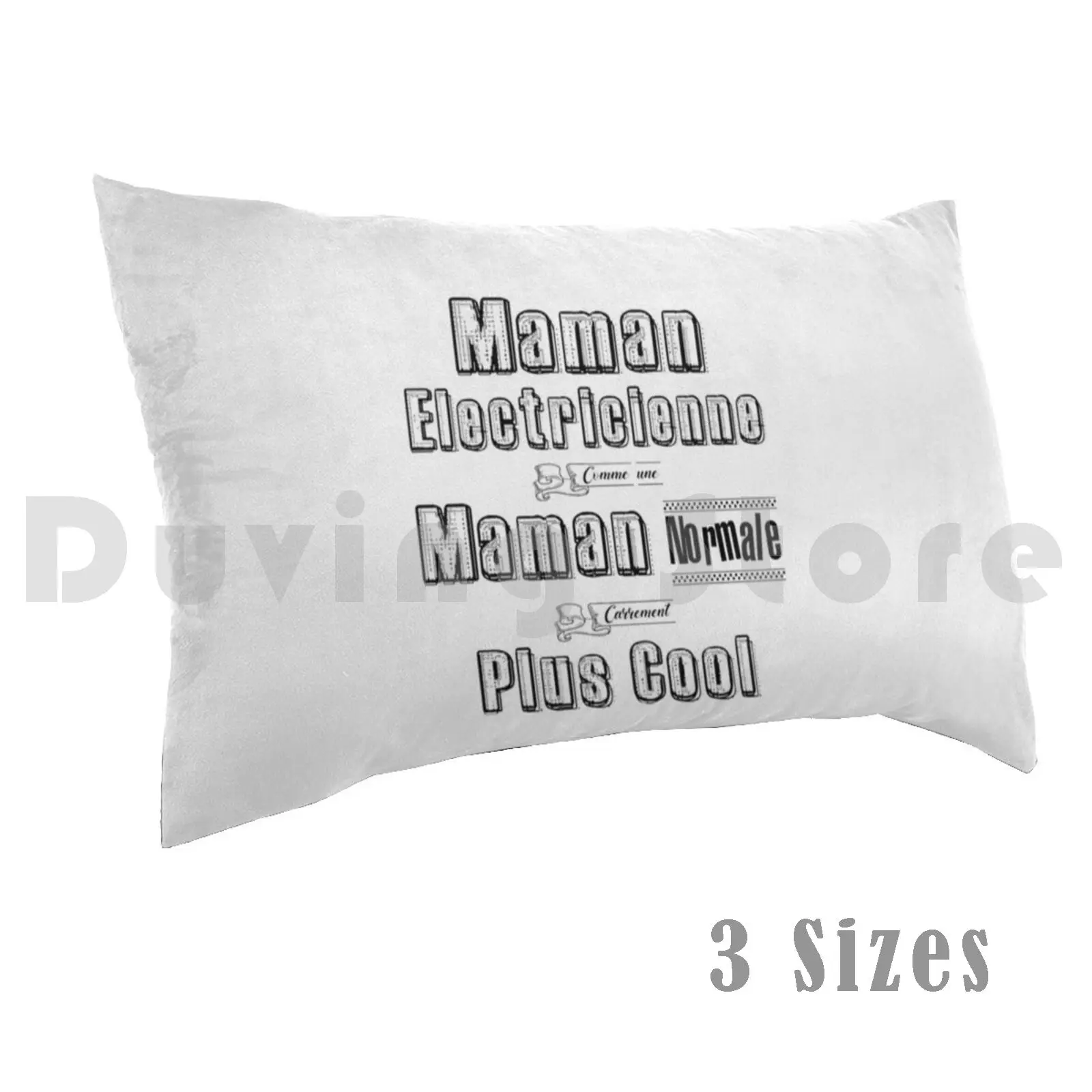 Electrician Mom Like A Normal Mom Downright Cooler Gift Humor Pillow case Mom Electrician Like A