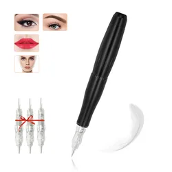 BMX Permanent Makeup Machine Tattoo Pen Professional Digital tattoo Machine Sets with Cartridges Eyebrow Lip LW002 dermograph