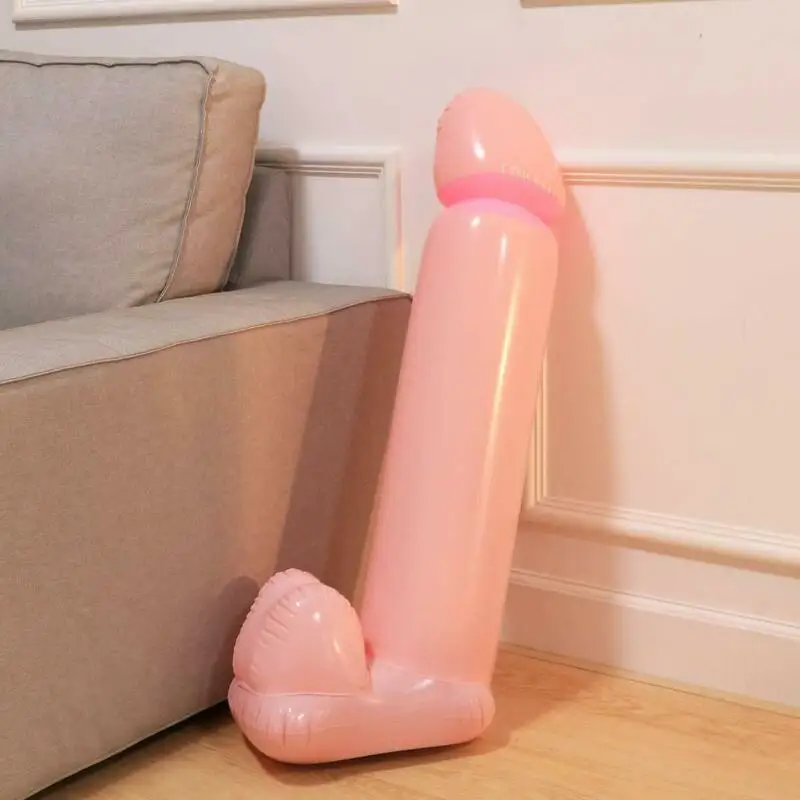 Sex party Inflatable Willy Penis 90cm super inflatable Penis, as a decoration to embellish the atmosphere