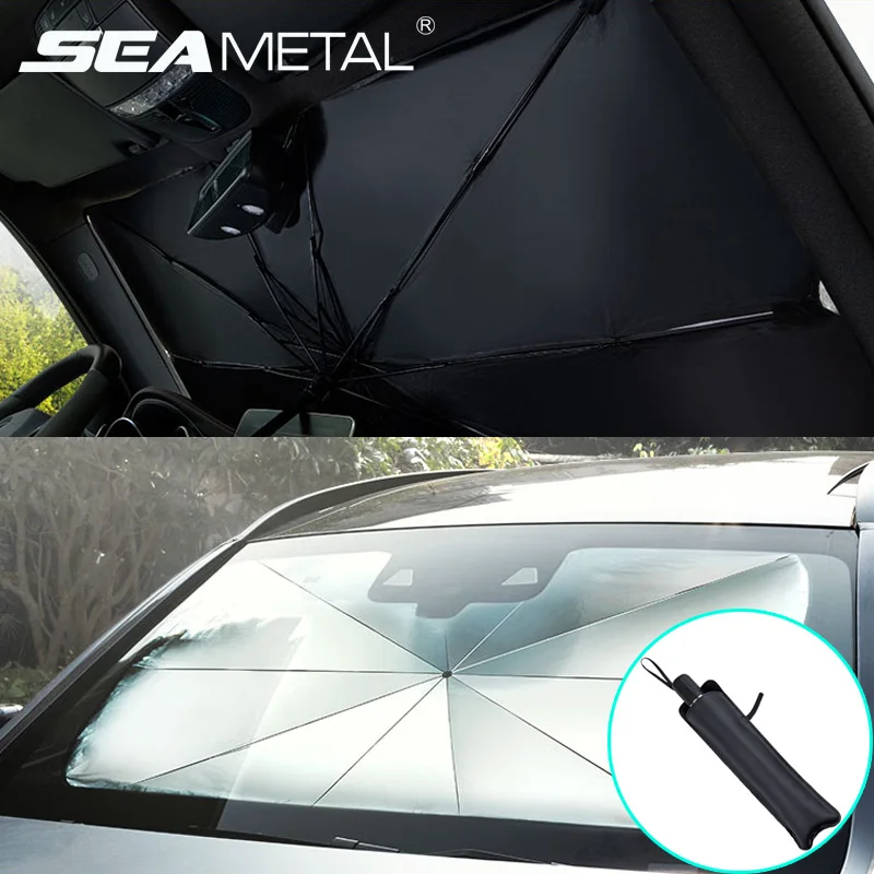 Car Front Window Sun Shade Protector