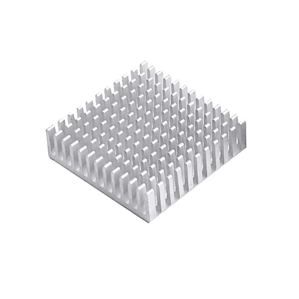 Imagem -03 - Radiador de Calor de Alumínio 100 Peças 4cm 40x40x11 mm Dissipador Térmico Refrigeração cr para Chip Eletrônico ic Led com Condutor Térmico Criança