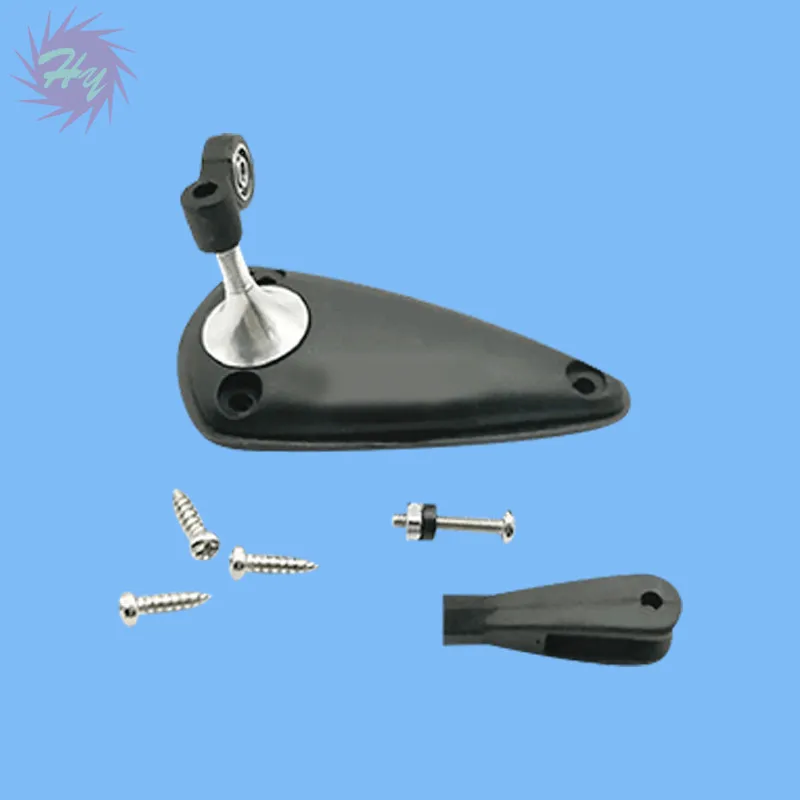 

2 Sets Alu Adjustable Horns With Triangular Base & Bearing RC Airplanes Parts Electric Planes Foam Model Accessories