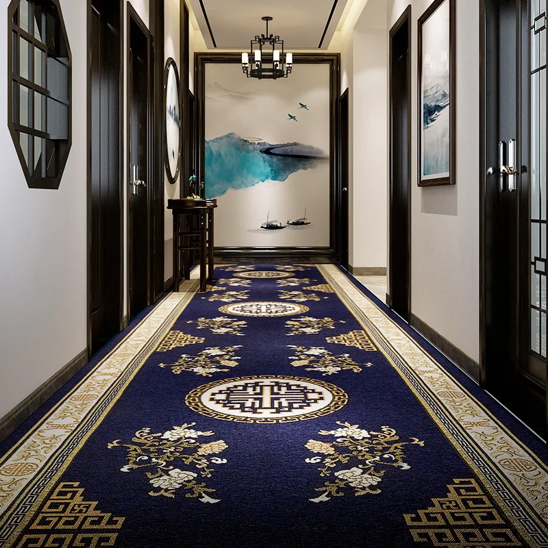 Long Hallway Carpet Europe Home Bedroom Hallway Carpet Corridor Rug Aisle Floor Door Mat Bedside Kitchen Window Rugs Bath Carpet