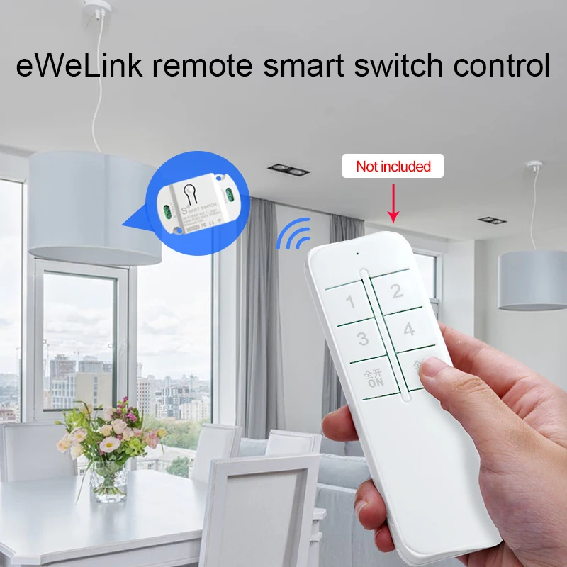 Xiaomi WiFi Smart Switch Controller DiY Wireless Remote Control Module Can Be Used With Alexa Google Cozylife Home Kit Control