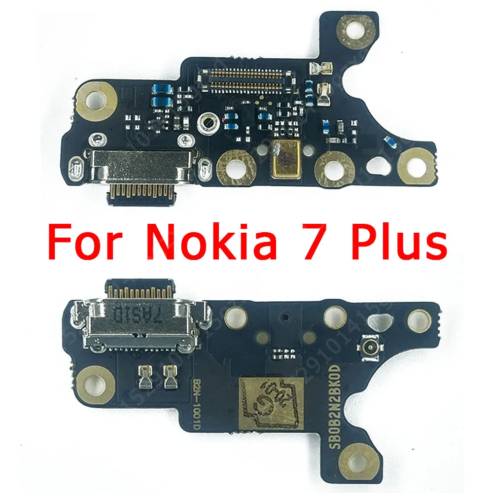 Charging Port For Nokia 3.1 5 5.1 6 6.1 7 Plus 8 8.1 Charge Board USB Connector Socket Replacement Repair Spare Parts