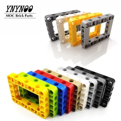 50Pcs Technical Beams Special Series Parts 64179 Beam Frame 5x7 Open Center Thick Liftarm Building Blocks Spare Bricks DIY Toys