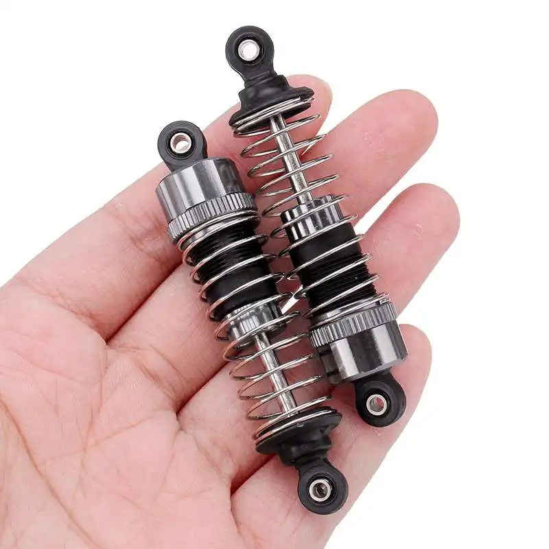 2PCS Upgraded Aluminum Capped Oil Filled Shock Absorber Damper for HBX 16889 1/16 RC Car Parts M16100A