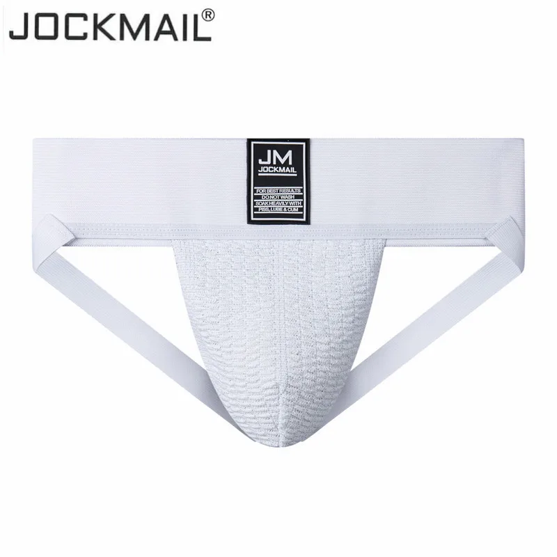 JOCKMAIL Gym Workout Jockstrap with 3\