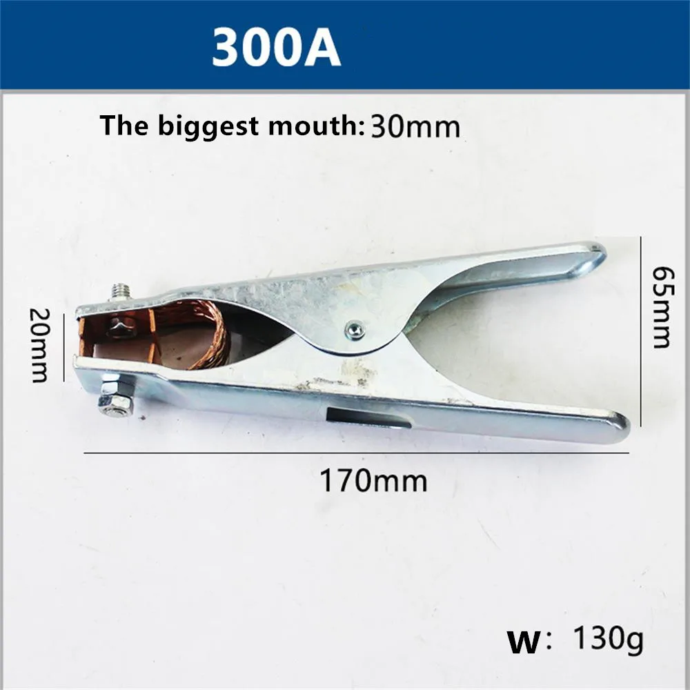 300A ไฟฟ้าเครื่อง Grounding CLIP สำหรับลวดเชื่อมคลิปเครื่องมือ
