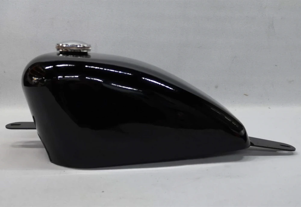 9L Motocykl Czarny Motocykl Benzyna Olej Gaz Zbiornik paliwa Do HONDA Steed 400 600 Shadow VT600 VXL600 8CM 4CM Średnia wysoka talia