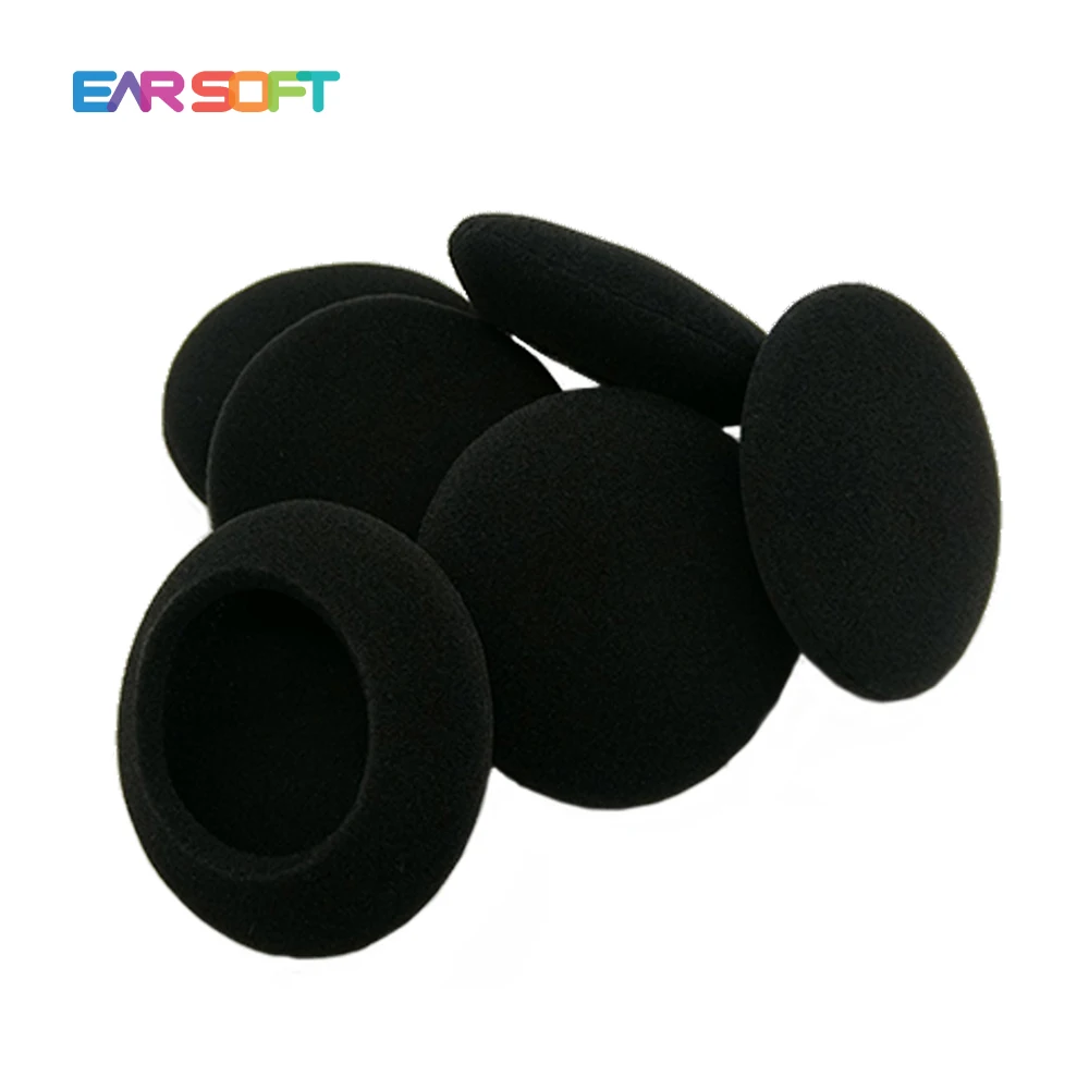 Earsoft Ear Pads Replacement Sponge Cover for Kitsunex AIAIAI Tracks Headset Parts Foam Cushion Earmuff Pillow