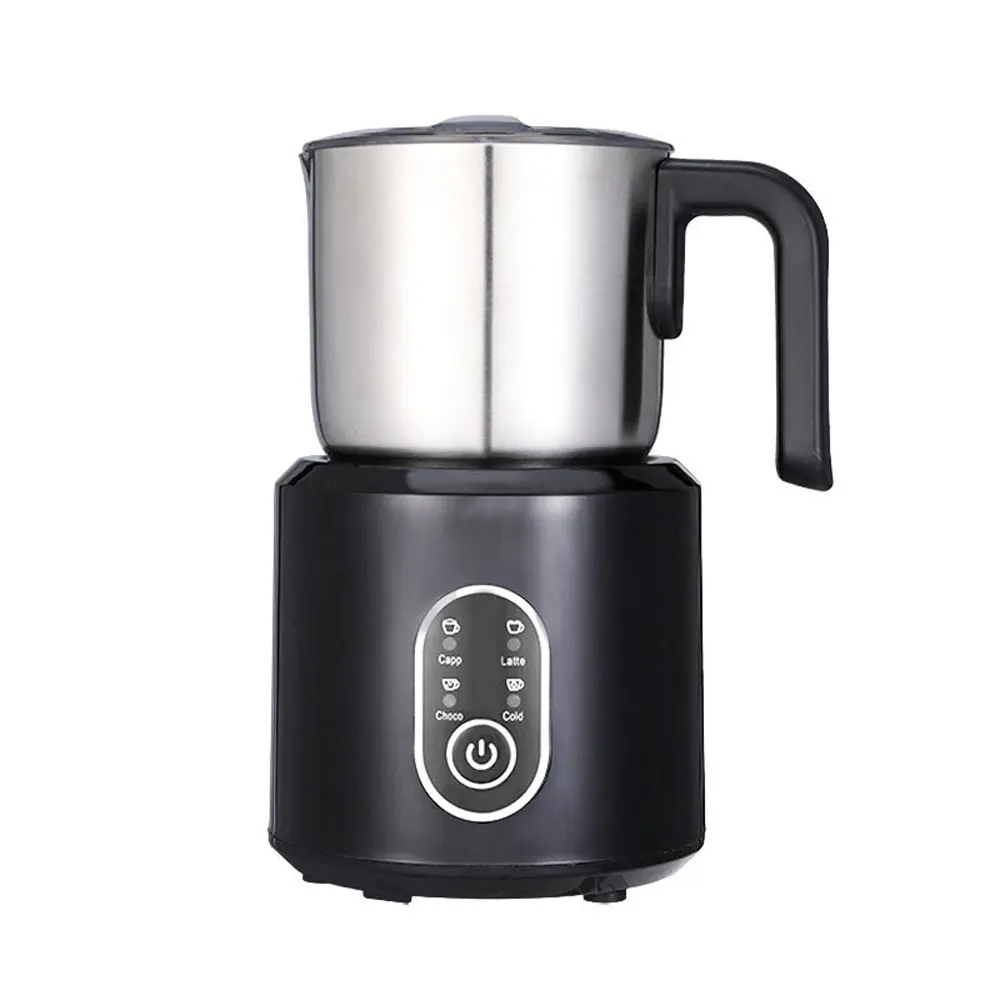 Household Stainless Steel Milk Frother Electric Automatic Coffee Milk Heating Milk Frothing Machine