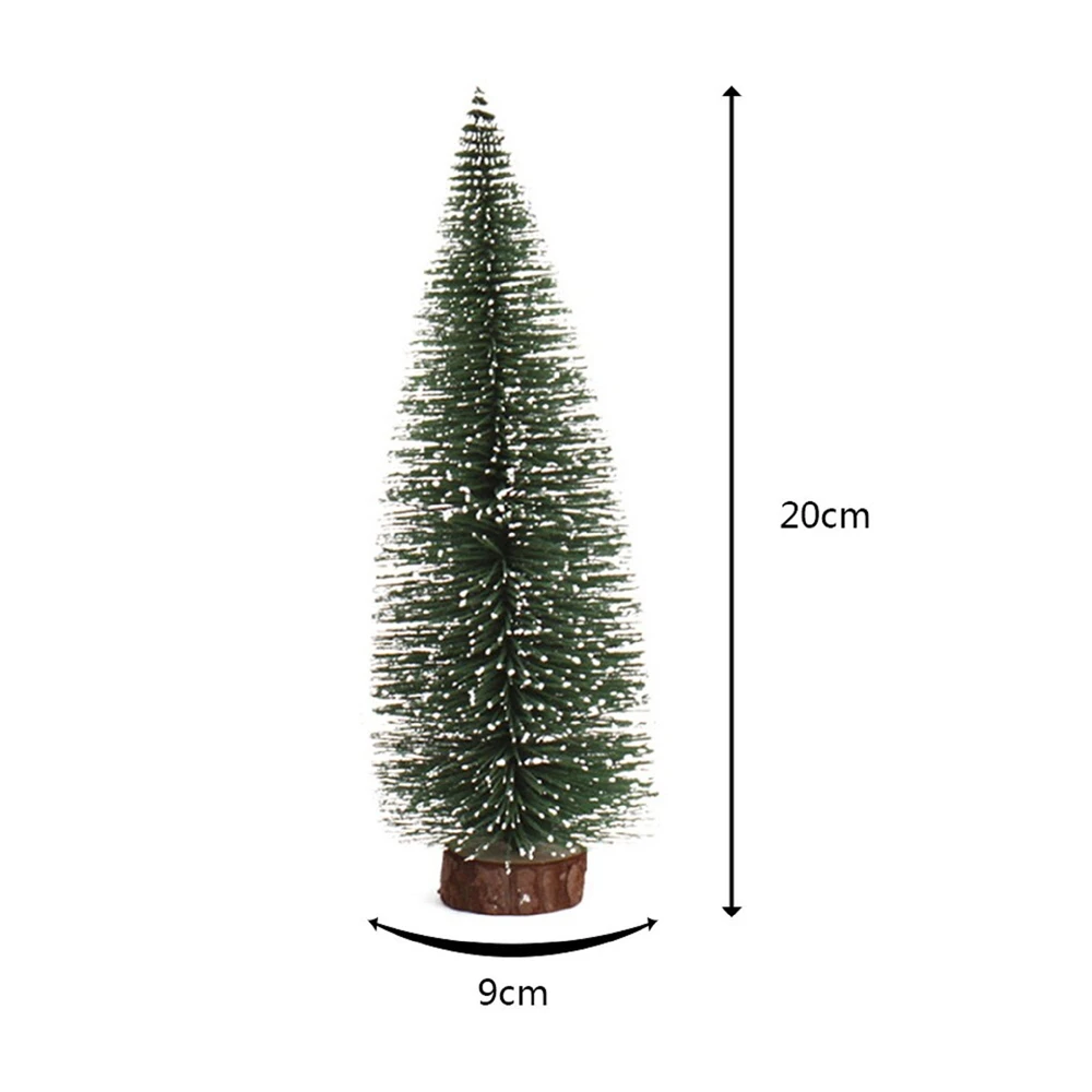 10–30 cm Weihnachtsdekoration, Weihnachtsbaum, Kiefernbaum mit Holzsockel für Heimdekoration, Weihnachtsfeier, Neujahr, Neujahr, 2026 Ornament – Detail 7
