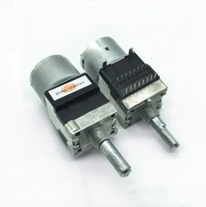 Potenciómetro de motor cuádruple RK168 100K 100KAX4 A100K/longitud de mango 25MMF 16P
