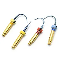 Limas Dentales Flexibles Azules para Niños, Instrumento Endodóntico Rotatorio de Níquel Titanio Azul para Odontología Pediátrica