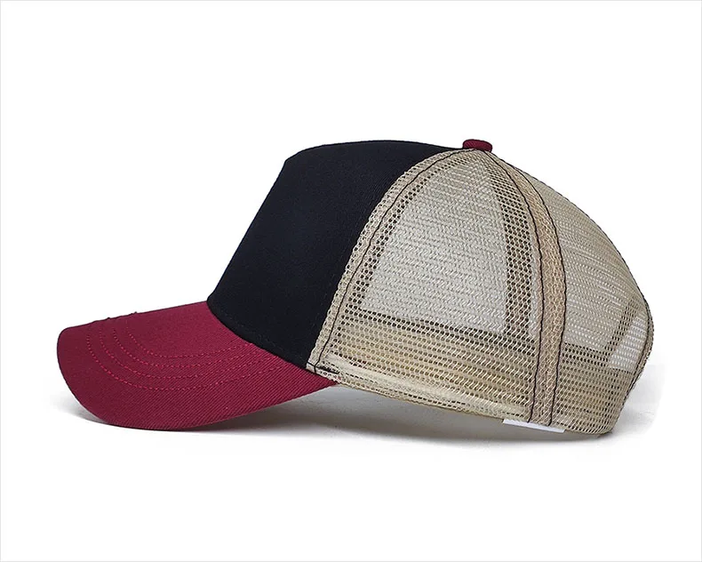 Custom Logos Lkw Caps Sommer Atmungs Net Blank Unternehmen Logo Hut Personalisierte Herren Baseball Kappe Sorority Bestickt Hut November – Detail 10