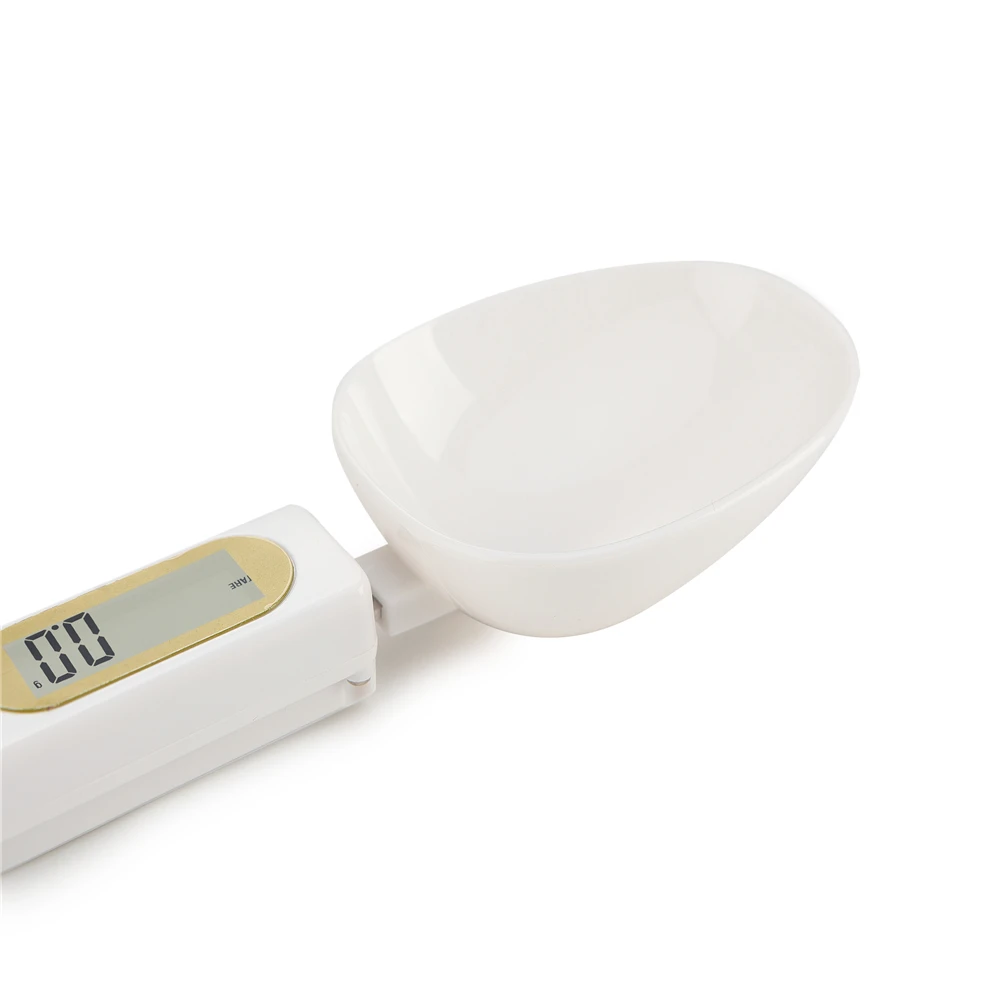 Imagem -06 - Portátil Lcd Digital Balança de Cozinha Medição Colher Grama Eletrônica Colher Peso Grama Escala de Alimentos Novo Alta Qualidade 500g 0.1g