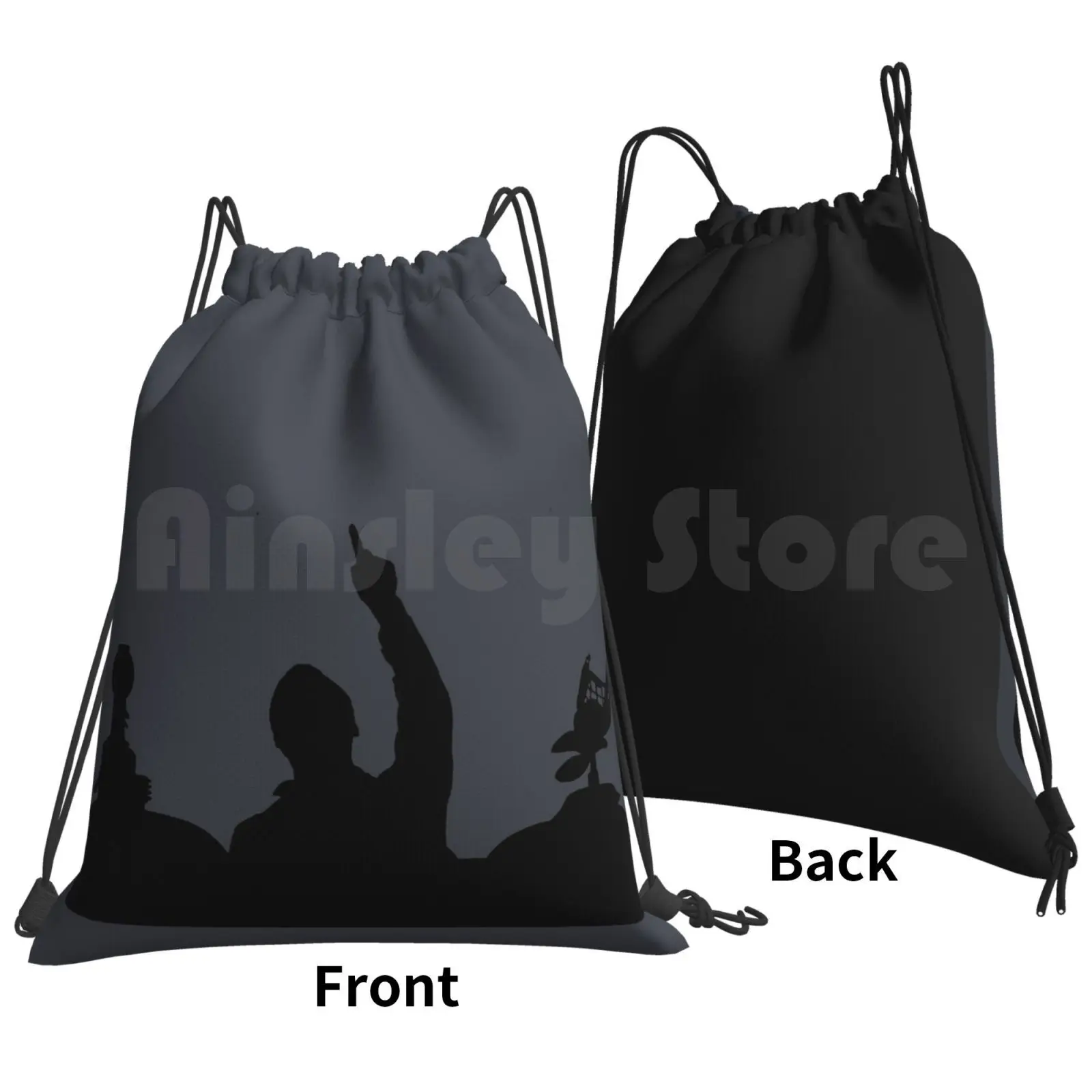 It Stinks Backpack Drawstring Bag Riding Climbing Gym Bag Mystery Science Theater 3000 Mst3k Tom Servo Crow Mike Joel Dr