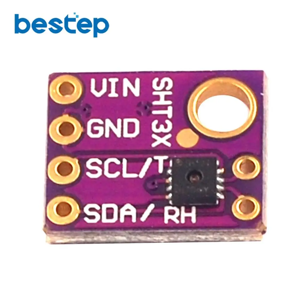 SHT30/SHT31/SHT35 Digital Output Temperature and Humidity Sensor Module IIC I2C Interface 3.3V GY-SHT31-D For Arduino