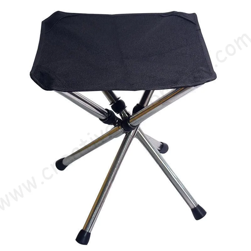 Bearing 150g waterproof tensile 600D oxford outdoor take a way fishing alloy compact foldable pencil mini bag super light chair