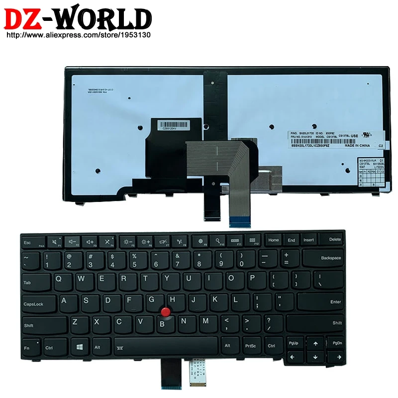 

New US English Backlit Backlight Keyboard for Lenovo Thinkpad T440 T440S T431S T440P T450 T450S T460 Laptop