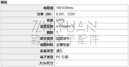 Original new 100% 25RXR100 101 100R side adjustable precision trimming potentiometer adjustable resistance (SWITCH)