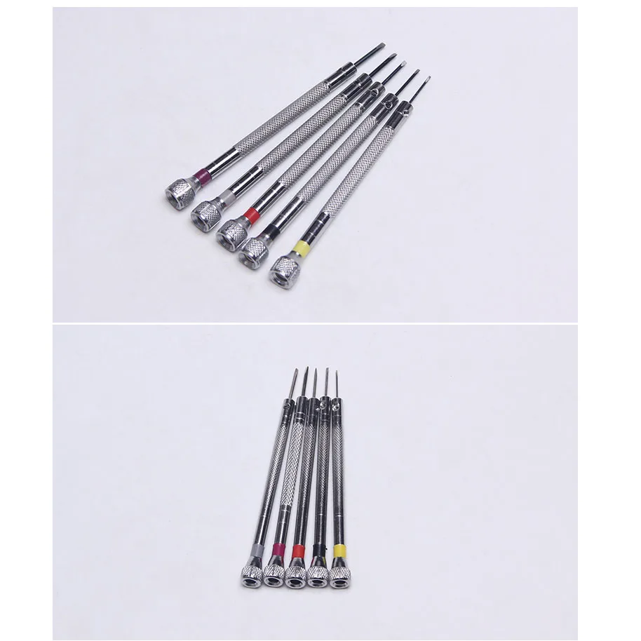 Stainless Steel Screwdriver Watch Repair Tools Kits Small Screwdrivers Awl PC Tablet Mobile Phone Watchmaker Repair Tool Set