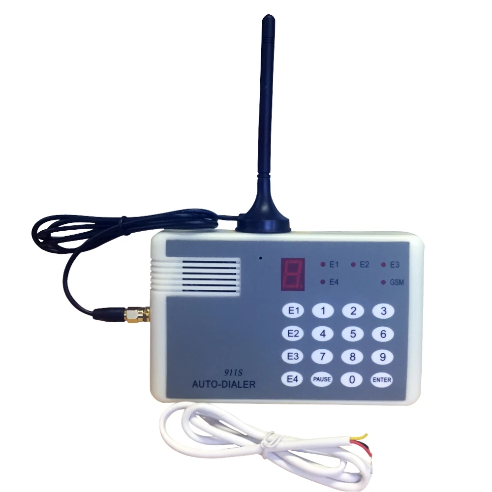 911S 4G GSM Voice Dialer SIM Card 850/900/1800/1900MHz Emergency Call Terminal Use Alarm System Calling Smart Device