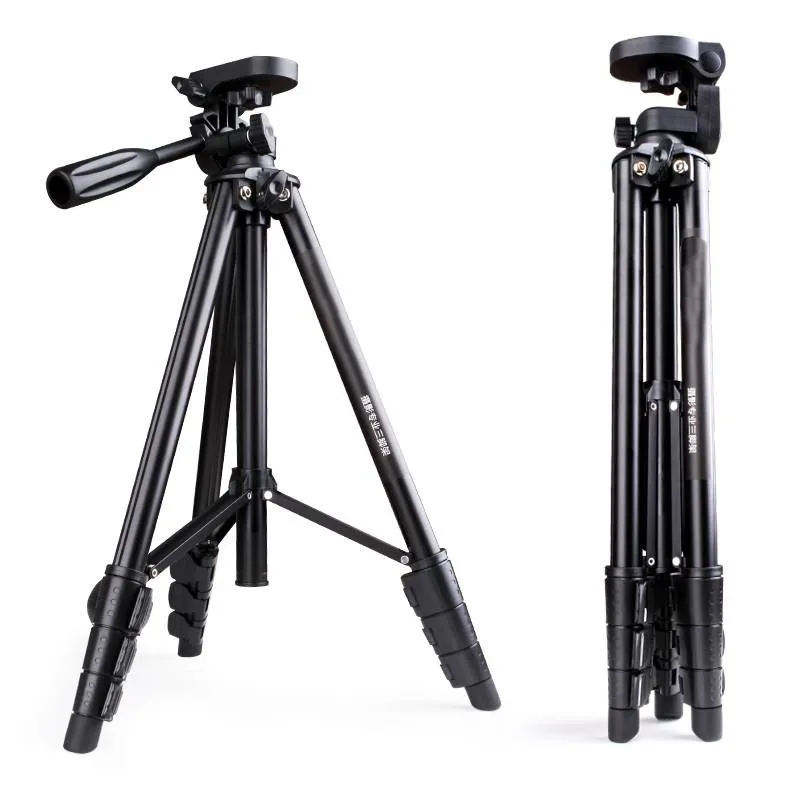 3-way Head Tripod Light Weight Kit For Phone Camera Camcorder Tiktok Facebook Live Broadcast Canon Sony NIkon