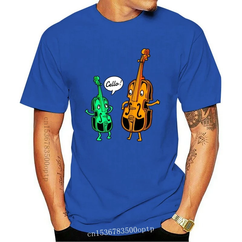 New Men t shirt Cello Double Bass Music Teacher Symphony Violin(5) Women t shirt