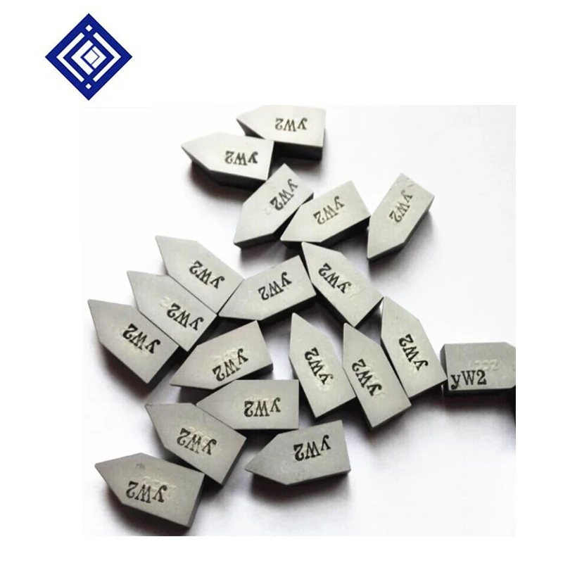20 unidades/lotes c125 yw1 inserções de soldagem de carboneto soldado inserção de carboneto soldado dicas de ferramenta de torneamento