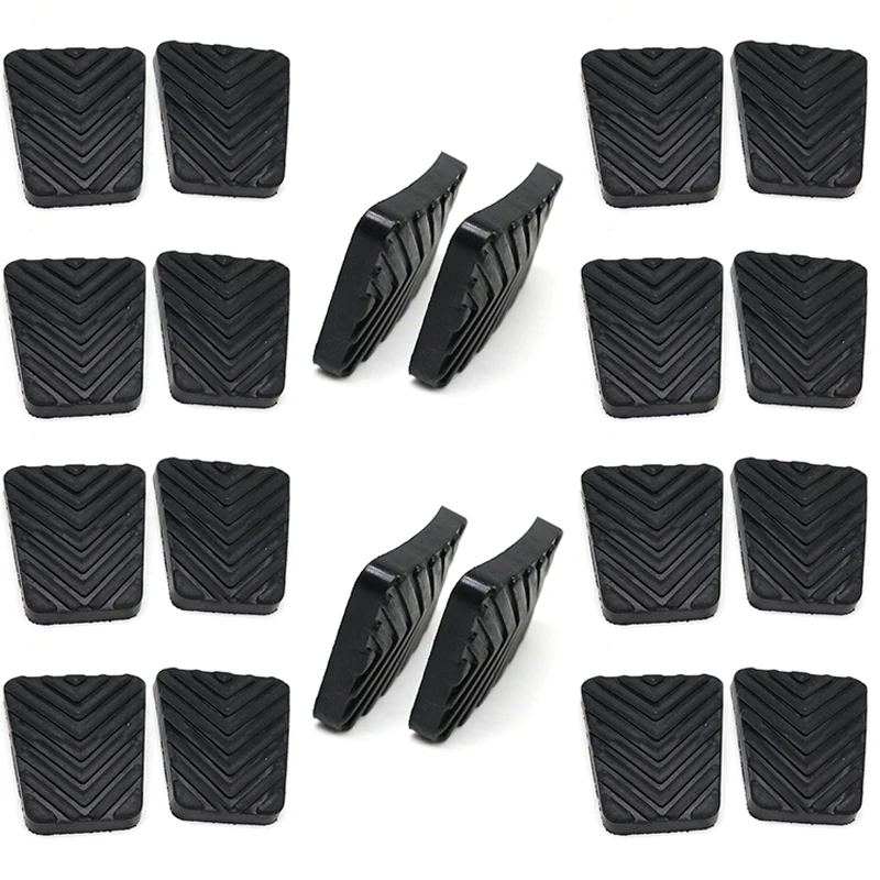 10Sets (20PCS) OEM # 32825-36000 Rubber Clutch Brake Pedals Rubber Pad For KIA For Hyundai Replace 3282536000 MB193884 CM2096