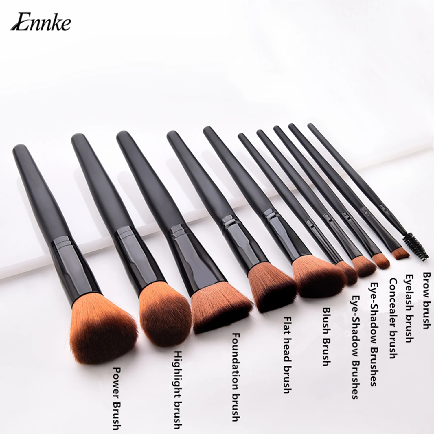 Multifunctional 10pcs Makeup Brushes Set Eye Shadow Powder Foundation Brush For Makeup Blending Concealer Cosmetic Tools