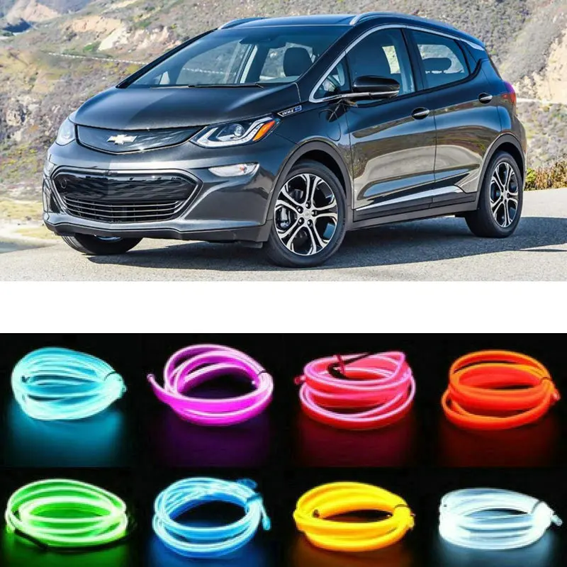 

5m el Atmosphere Lamp Interior Mood Lighting For Chevrolet TACUMA EVANDA HHR TRANS SPORT VIVANT VOLT CORVETTE EPICA