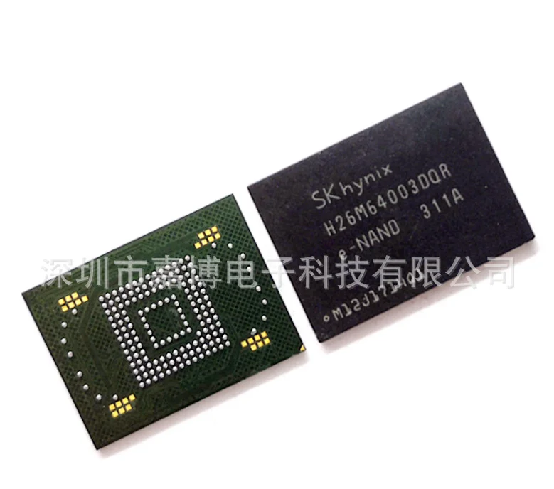 Mxy    new original   H26M64003DQR  BGA    32G memory chip