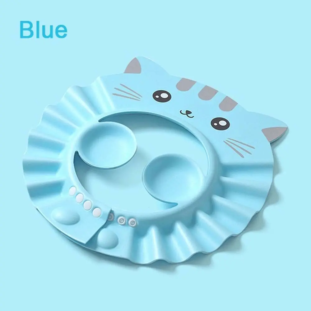 

Adjustable Soft Children Bathing Ear Protection Infant Hair Wash Shield Hat Shampoo Cap Baby Shower Cap Kids Bath Hat