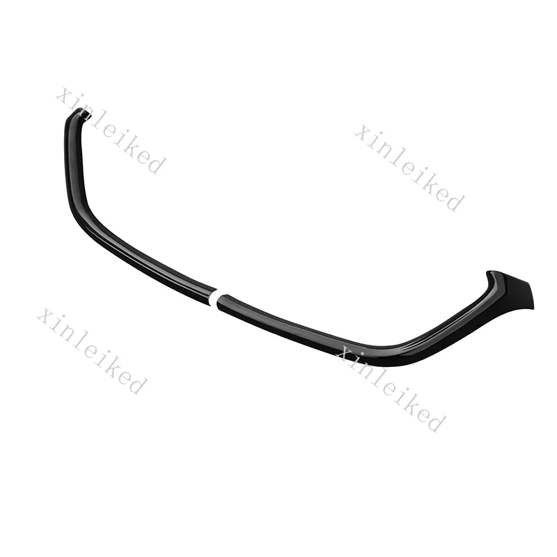 Car Styling ABS Black Front Bumper Grille Frame Molding Trim Cover for Mazda 3 Axela 2017-2018 2pcs