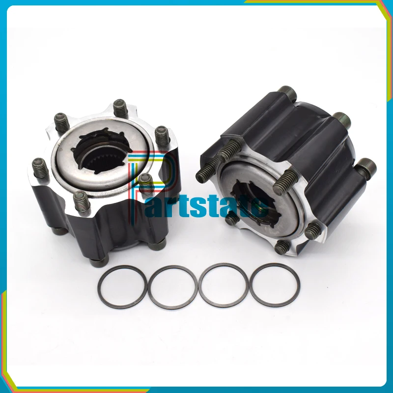 2pcs NEW Auto Free Wheel Hub Lock 40250-VB200 40250VB200 For Patrol GU Y61 TD42 TD3.0 TD2.8 ST STI