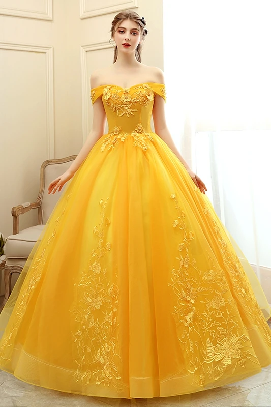 Vestido De quinceañera para fiesta De graduación, Vestido De baile De lujo con encaje bordado, Vintage, sin hombros, novedad De 2022