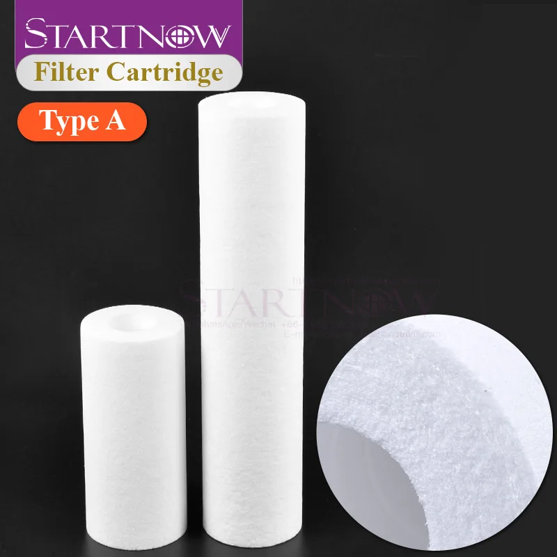 Filter Cartridge Water Purifier 5 / 10 Inch 5-Micron Sediment PP Cotton or Wire Wound For Water Chiller Water Filter System