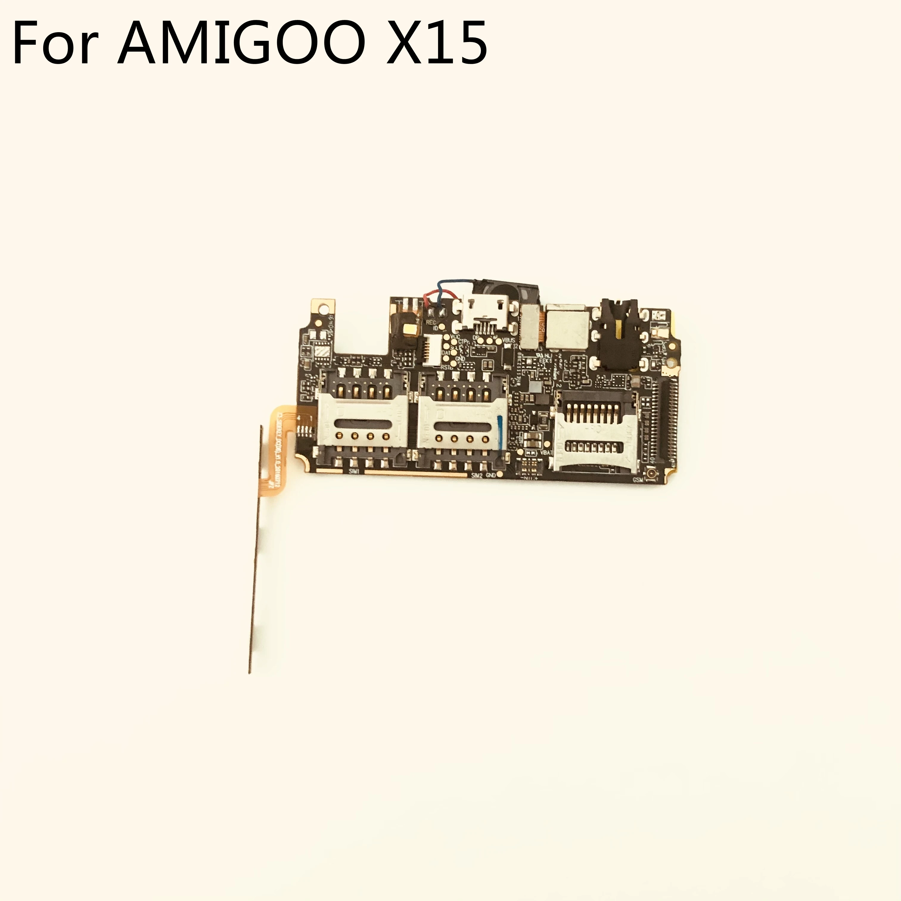 

AMIGOO X15 Mainboard 1G RAM+8G ROM Motherboard For AMIGOO X15 MTK6580 Quad Core 5.5" 1280x720 Smartphone