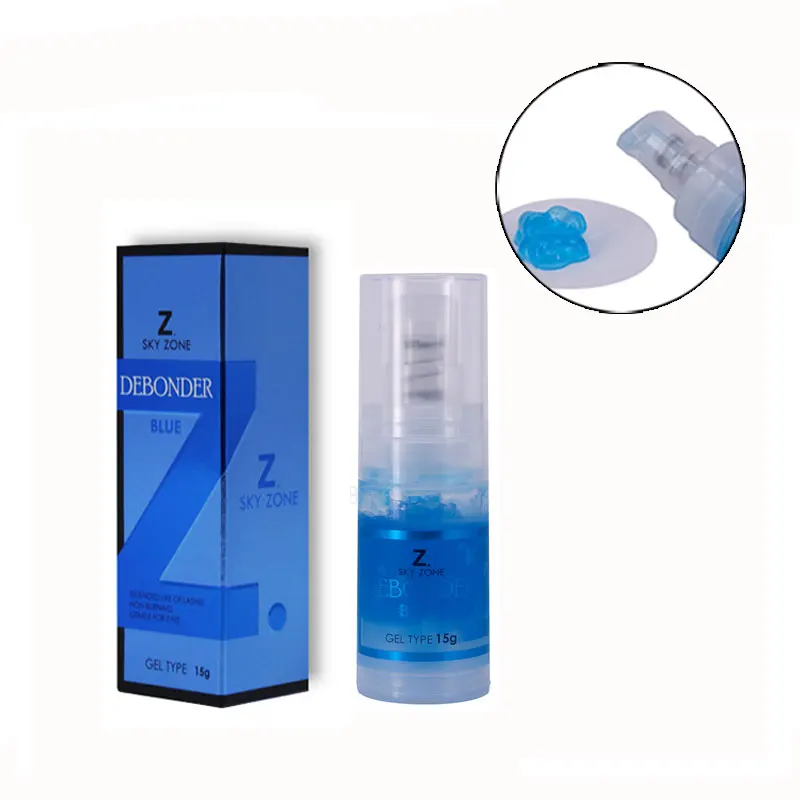 15g Original Korea Sky Zone Glue Debonder Fast Sensitive Gel Type Remover for Eyelash Extension 3 Colors Makeup Tools