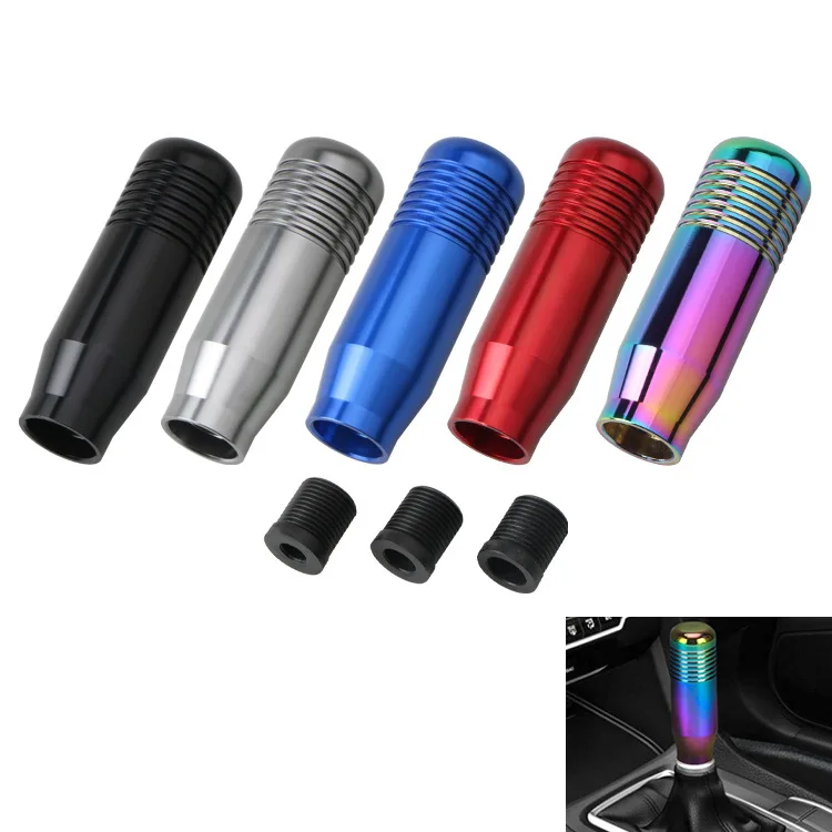 5 Color Universal Car Aluminum Manual Gear Shift Knob Stick Manual Transmission Gearstick Lever Shifter Knob 8.5CM